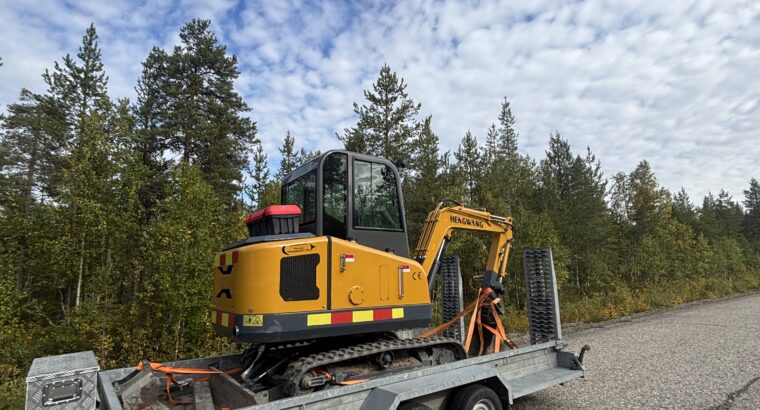 Vuokrataan Kaivinkone Sodankylä