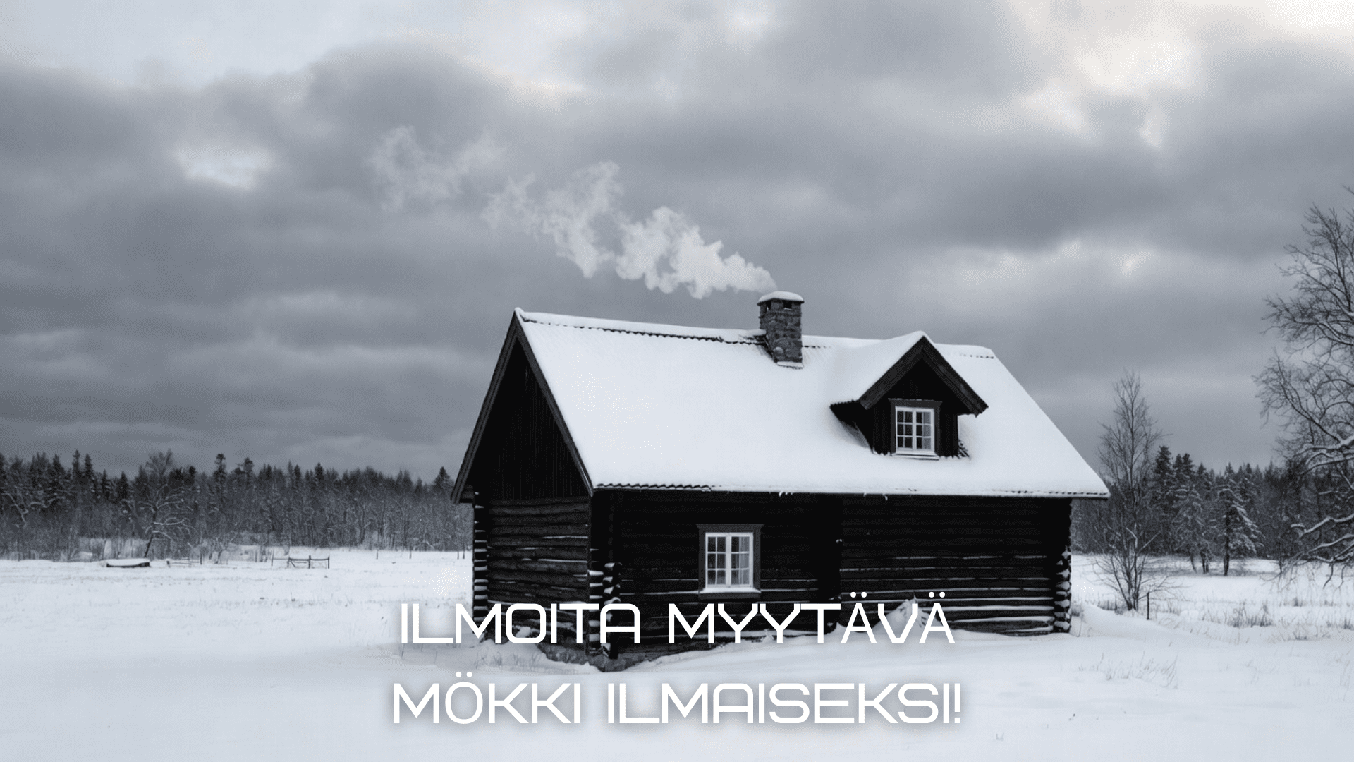 Ilmoita myytävä mökki ilmaiseksi!