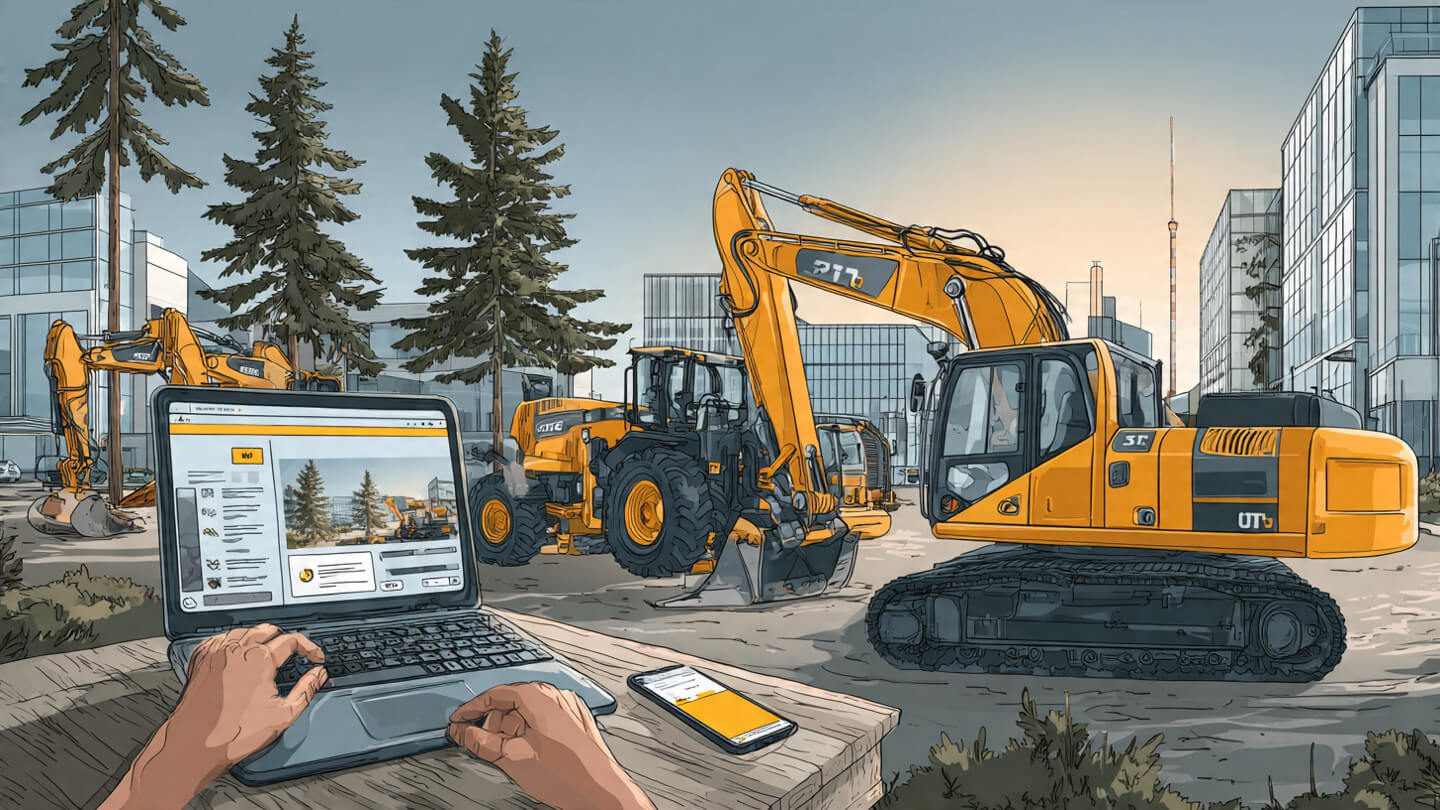 Missä myydä käytettyjä työkoneita Oulussa