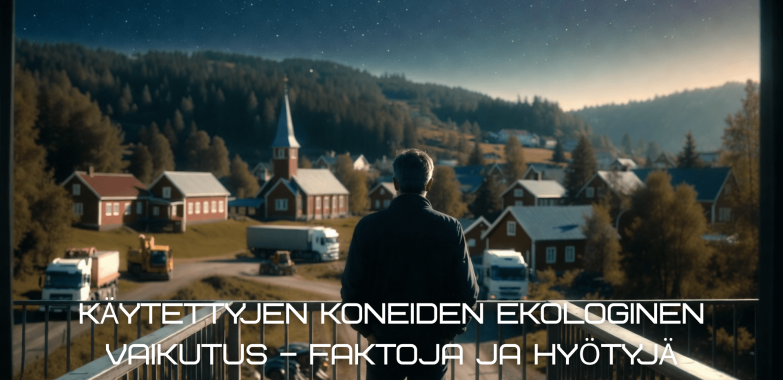 Käytettyjen koneiden ekologinen vaikutus – faktoja ja hyötyjä