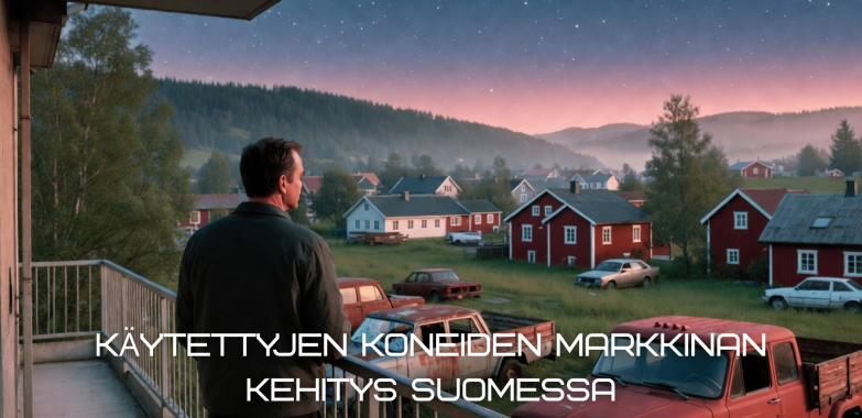 Käytettyjen koneiden markkinan kehitys Suomessa