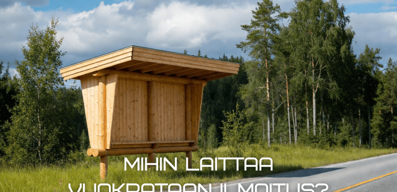 Mihin laittaa vuokrataan ilmoitus!