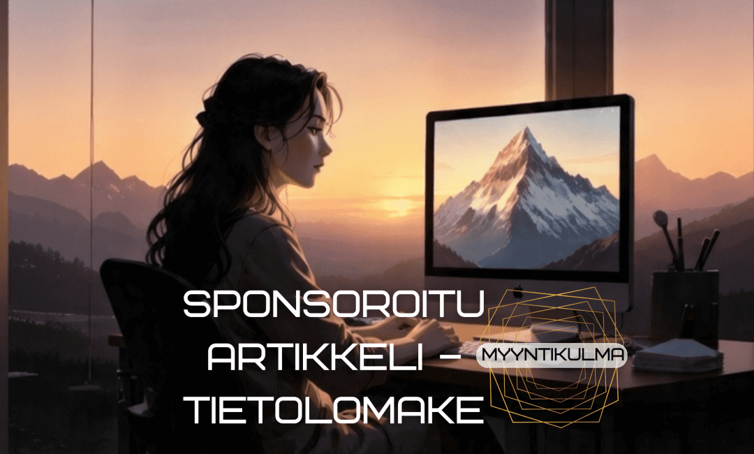 Sponsoroitu artikkeli – Tietolomake - Myyntikulma