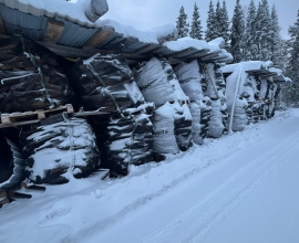 Pannuhuone Polttopuu Sodankylä 45cm pitkä [Suursäkki]